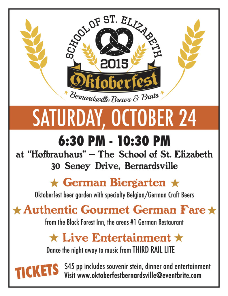 Oktoberfest SAve the DAte 2015